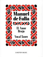 Manuel de Falla: El Amor Brujo (noty na klavír, zpěv)