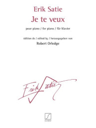 Erik Satie: Je te veux (noty na klavír)