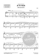 Erik Satie: Je te veux (noty na klavír)