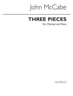 John McCabe: 3 Pieces (noty na klarinet, klavír)