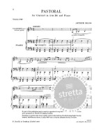 Arthur Bliss: Pastoral (noty na klarinet, klavír)