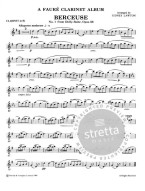Sidney Lawton: A Fauré Clarinet Album (noty na klarinet, klavír)
