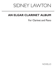 Sidney Lawton: An Elgar Clarinet Album (noty na klarinet, klavír)