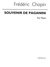 Frédéric Chopin: Souvenir De Paganini (noty na klavír)