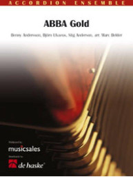 ABBA Gold (noty pro akordeonový soubor, party, partitura)