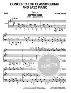 Claude Bolling: Concerto for Classic Guitar and Jazz Piano (noty kytaru, klavír)