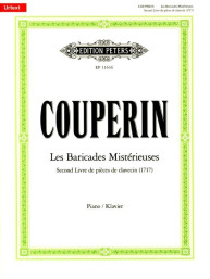 Francois Couperin: Les Baricades Mistérieuses (noty na klavír)