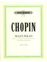 Frédéric Chopin: Mazurkas (noty pro klavír)
