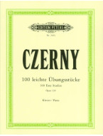Carl Czerny:100 leichte Ubungsstucke Op.139 (noty na klavír)