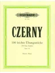 Carl Czerny:100 leichte Ubungsstucke Op.139 (noty na klavír)