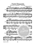 Carl Czerny:100 leichte Ubungsstucke Op.139 (noty na klavír)