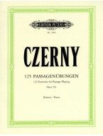 Carl Czerny: 125 Passagenübungen op. 261 (noty na klavír)