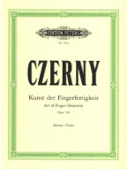 Carl Czerny: Kunst der Fingerfetigkeit Op.740 (noty na klavír)