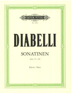 Anton Diabelli: Sonatinen für Klavier Op. 151, 168 (noty na klavír)