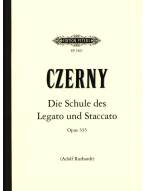 Carl Czerny: Die Schule des Legato und Staccato Op.335 (noty na klavír)