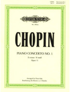 Frédéric Chopin: Piano Concerto No. 1 E minor op. 11 (noty na klavír)