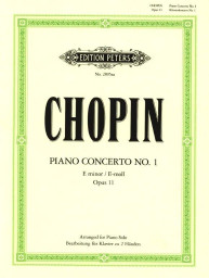 Frédéric Chopin: Piano Concerto No. 1 E minor op. 11 (noty na klavír)