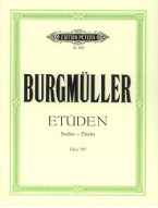 Friedrich Burgmüller: Etuden Op.105 (noty na klavír)