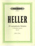 Stephen Heller: 25 melodische Etuden Op. 45 (noty na klavír)
