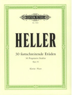 Stephen Heller: 30 Fortschreitende Etuden Op. 46 (noty na klavír)