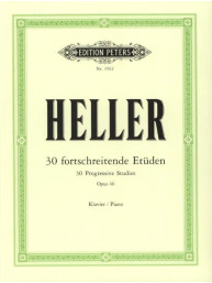 Stephen Heller: 30 Fortschreitende Etuden Op. 46 (noty na klavír)