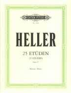 Stephen Heller: 25 Etuden Op. 47 (noty na klavír)