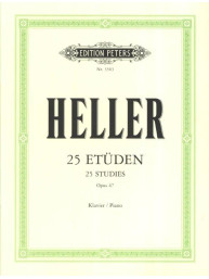 Stephen Heller: 25 Etuden Op. 47 (noty na klavír)