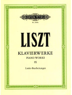 Franz Liszt: Piano Works 9 - Lieder-Bearbeitungen (noty na klavír)