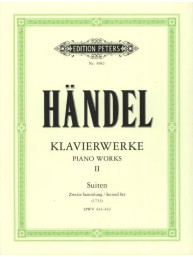 Georg Friedrich Händel: Piano Works 2 - Suites (noty na klavír)