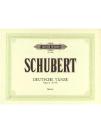 Franz Schubert: Deutsche Tänze op. 33 D 783 (noty na klavír)