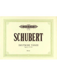 Franz Schubert: Deutsche Tänze op. 33 D 783 (noty na klavír)
