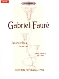 Gabriel Fauré: Barcarolles (noty pro klavír)