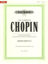 Frédéric Chopin: Impromptus (noty na sólo klavír)