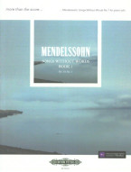 Felix Mendelssohn Bartholdy: Songs Without Words No 1 (noty na klavír)