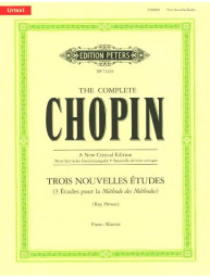 Frédéric Chopin: Trois Nouvelles Etudes (noty na klavír)