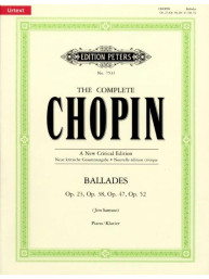 Frédéric Chopin: Ballades (noty na klavír)