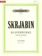 Alexandr Skrjabin: Piano Works 1 - Etudes (noty na klavír)