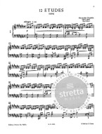 Alexandr Skrjabin: 12 Etudes, Op.8 (noty na klavír)