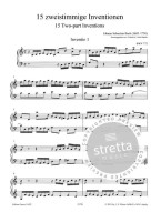 Johann Sebastian Bach: 2-part Inventions and 3-part Sinfonias (noty na klavír)