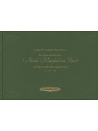 Johann Sebastian Bach: Clavier-Büchlein für Anna Magdalena Bach (noty na klavír)