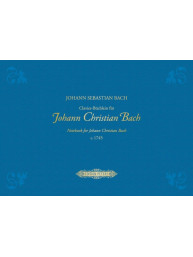 Johann Sebastian Bach: Clavier-Büchlein für Johann Christian Bach (noty na klavír)