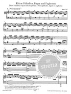 Johann Sebastian Bach: Short Preludes, Fugues and Fughettas (noty na klavír)