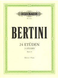 Henri Bertini: 24 Etudes Opus 29 (noty na klavír)