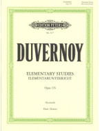 Jean-Baptiste Duvernoy: Elementary Studies Op. 176 (noty na klavír)