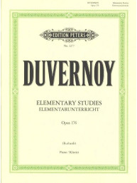 Jean-Baptiste Duvernoy: Elementary Studies Op. 176 (noty na klavír)