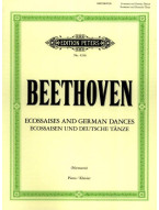 Ludwig van Beethoven: Ecossaises And German Dances (noty na klavír)