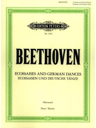Ludwig van Beethoven: Ecossaises And German Dances (noty na klavír)