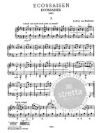 Ludwig van Beethoven: Ecossaises And German Dances (noty na klavír)