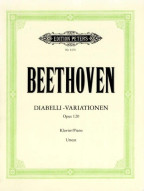 Ludwig van Beethoven: Diabelli Variationen Op.120 (noty na klavír)