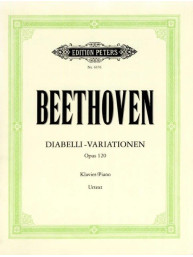 Ludwig van Beethoven: Diabelli Variationen Op.120 (noty na klavír)